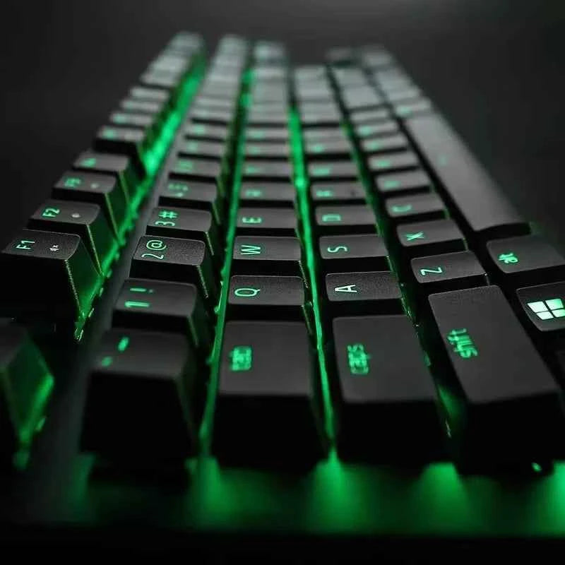Razer BlackWidow X Tenkeyless Wired Mechanical Gaming Keyboard 87 Key Laptop Desktop Esports Keyboard Green Backlighting