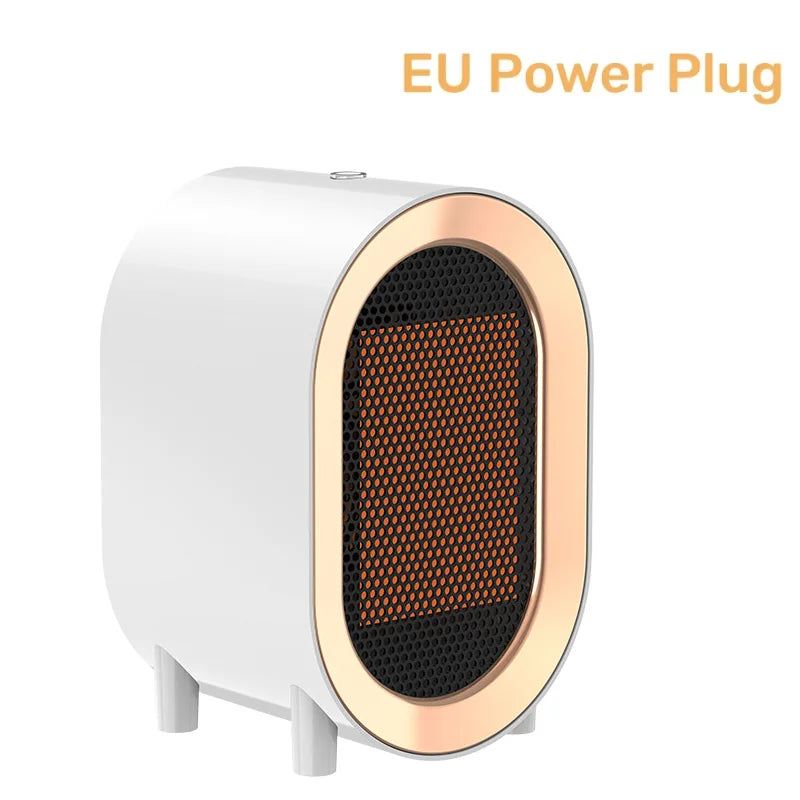 Electric Fan Heater For Room Winter 1200W Fast Heating Bathroom Living Room Office Desktop Portable PTC Ceramic Warm Air Blower