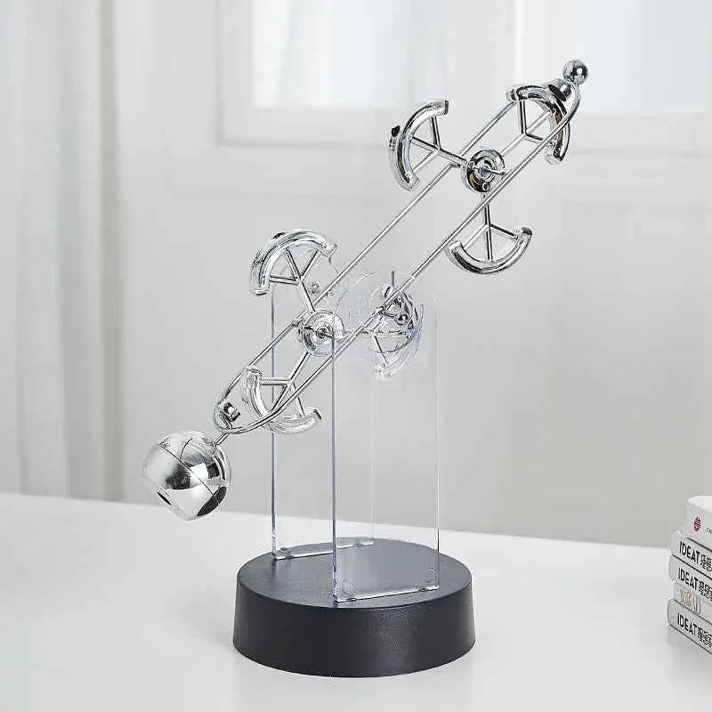 Physics Science Newton Pendulum Nordic Home Decoration Accessories Modern Metal Maglev Balance Balls Office Desk Decor Gifts