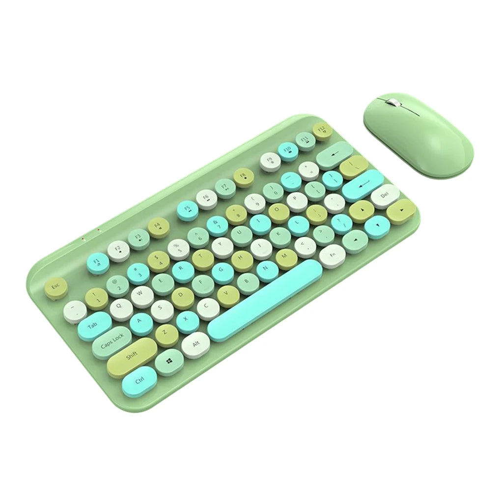 1600DPI Gaming Wireless Keyboard Gamer Laptop Mechanical Keypad USB Mouse Set Electronic for Home Living Room Type