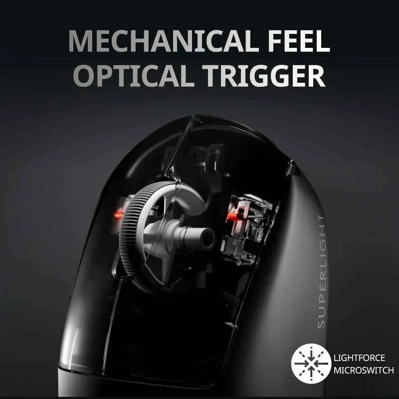 Logitech G PRO X SUPERLIGHT 2 wireless gaming mouse, 60 g pro-grade mouse with 5 programmable buttons, 44k DPI sensor, 8 kHz rep