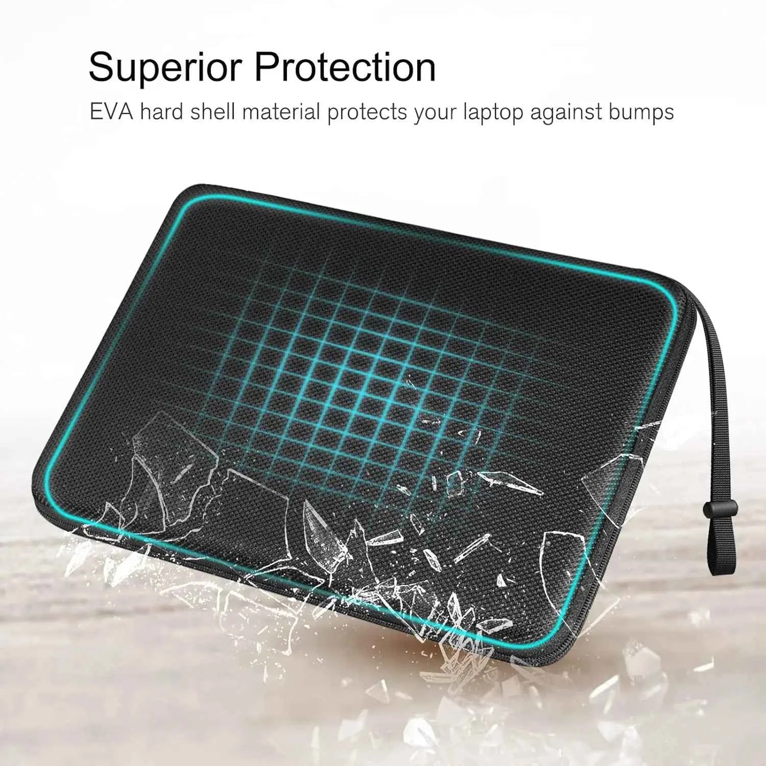 Hard EVA Laptop Sleeve Case 13 14 15.6 16 inch For MacBook Air/Pro Shockproof Computer Bag  With Lenovo, HP, ASUS, Dell Carrying