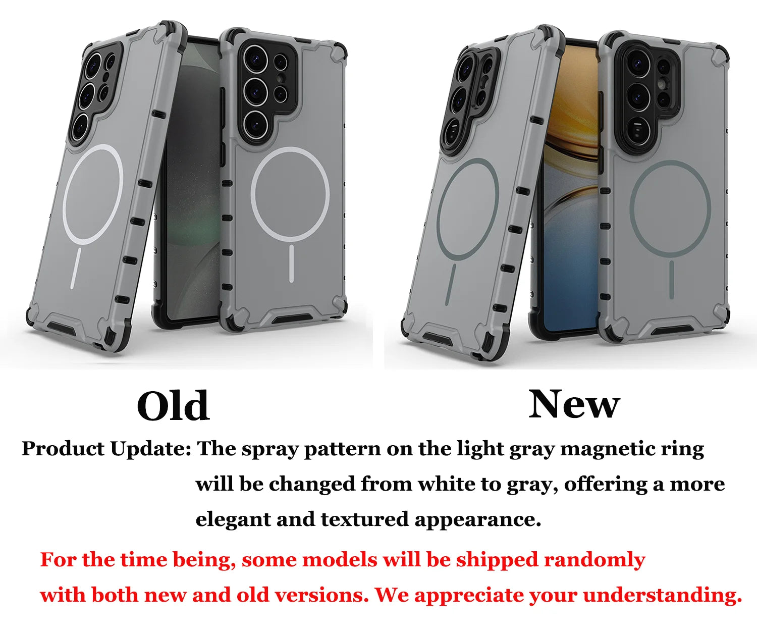 Anti-slip Bumper Armor Magnetic Phone Case For Samsung S24 S25 S26 Plus S23 Ultra A56 A55 A54 A35 A34 A25 A15 For Magsafe Cover