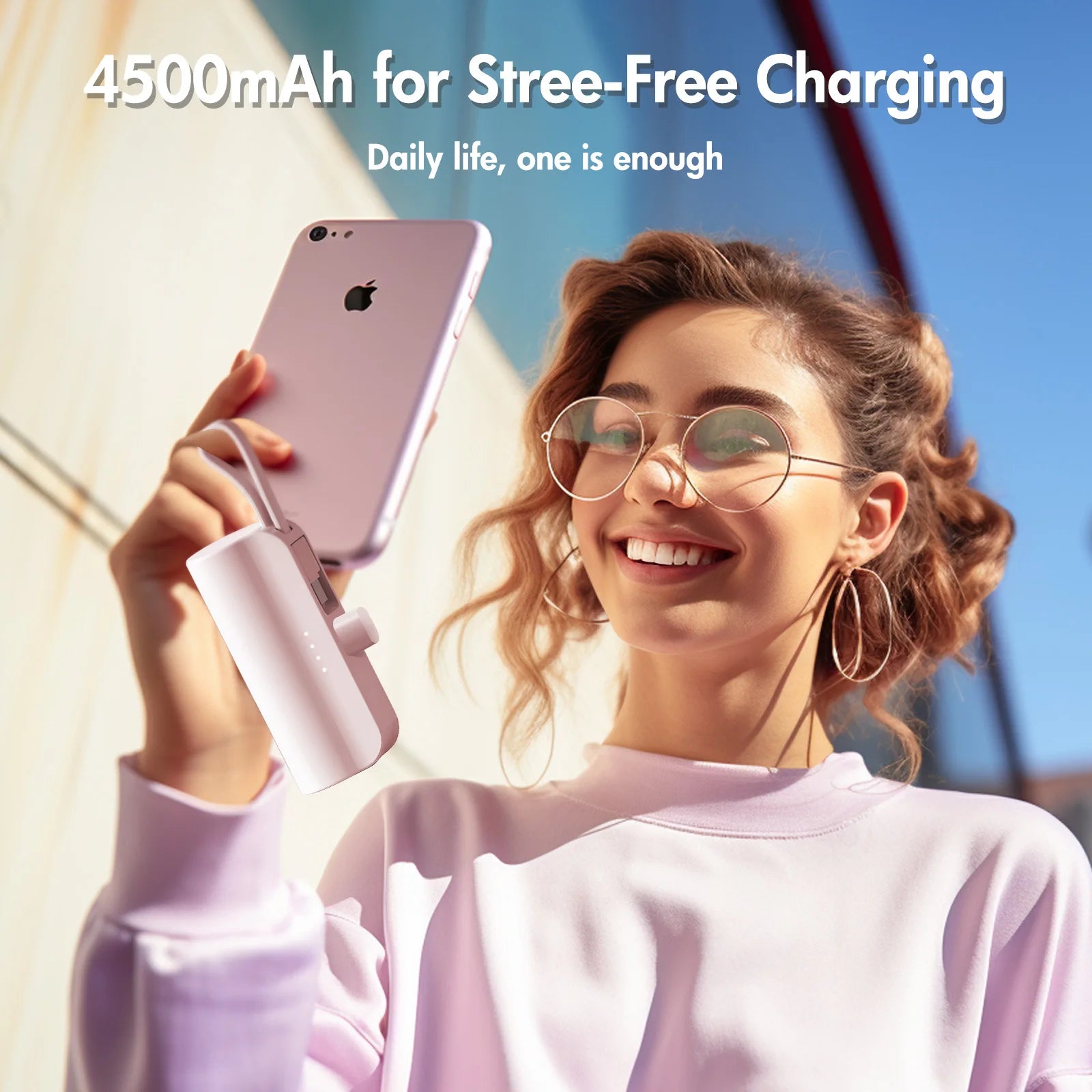 MIni Power Bank 4500mAh Fast Charging 10W Portable Type-C External Battery Charger For Huawei Samsung iPhone Powerbank