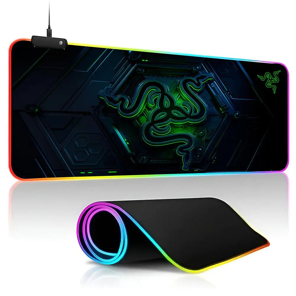 Razer official pictures  Mouse Pad  game RPG 40x90cm Mouse Mat Gaming Mousepads LED Keyboard Mats Luminous Desk Pads Mouse Pad F