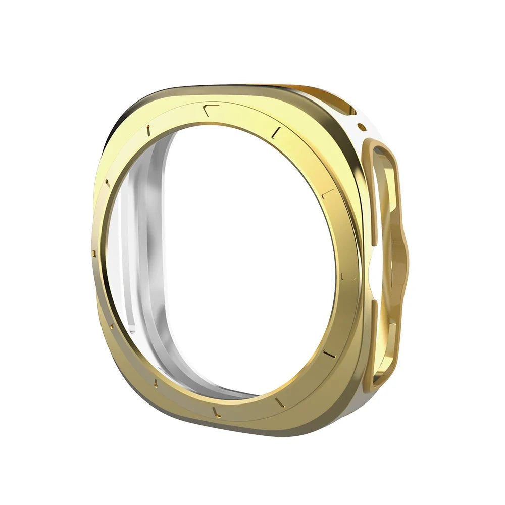 Glass+Case Full Cover for Samsung Galaxy Watch 7 40mm 44mm TPU Anti drop and waterproof Protector Case Watch 7 Pro 47mm
