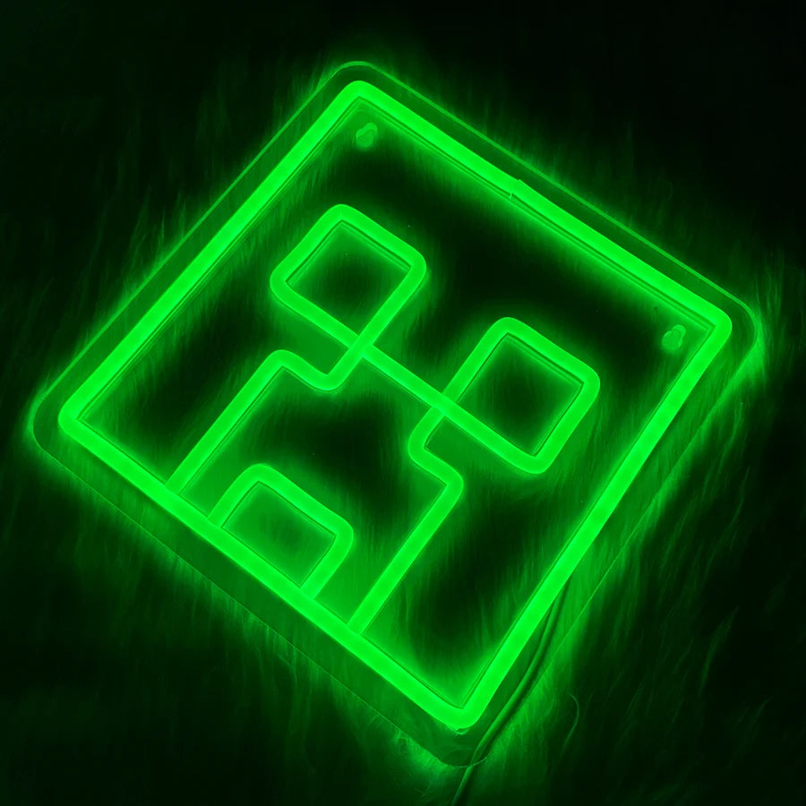 Game Led Neon Sign, Suitable For Gamers' Room Decor, Usb Power Supply, Bedroom, Game Room Animation Night Light, Youth Gifts.