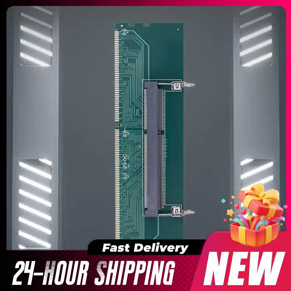 1-5PCS Laptop To Desktop Memory RAM DDR3 DDR4 Memory Adapter Connector Card SO-DIMM To PC DIMM Card DDR3 DDR4 Memory Adapter Sti