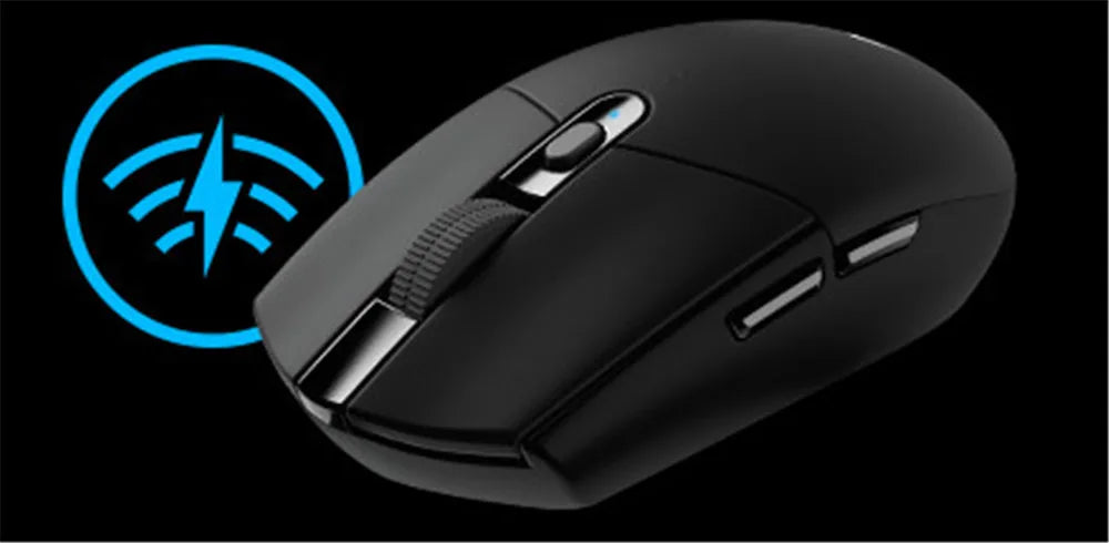 Logitech（G）G304  Computer Gaming 2.4G Wireless Mouse Ergonomic Mouse HERO Engine  for LOL PUBG Fortnite Overwatch
