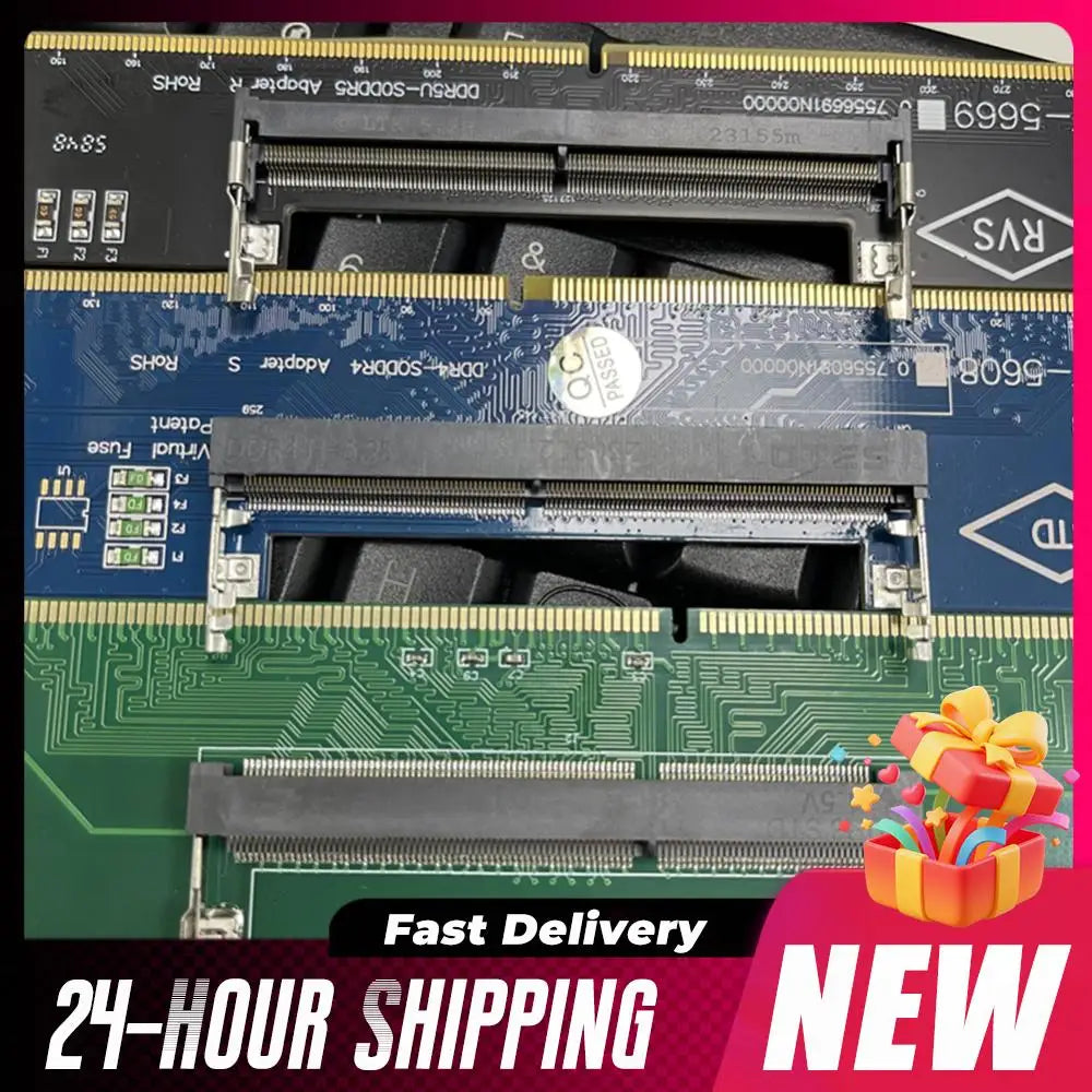 1-5PCS Laptop To Desktop Memory RAM DDR3 DDR4 Memory Adapter Connector Card SO-DIMM To PC DIMM Card DDR3 DDR4 Memory Adapter Sti