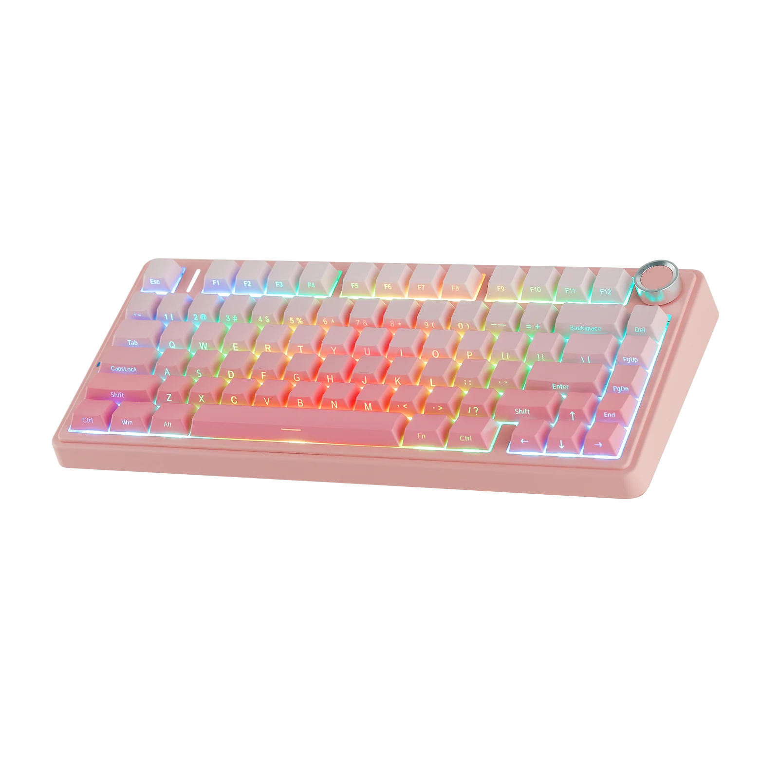 EPOMAKER x AULA F75 75% ANSI Layout Hot-Swap Wired/Bluetooth/2.4GHz Wireless Mechanical Keyboard With Multimedia Control Knob