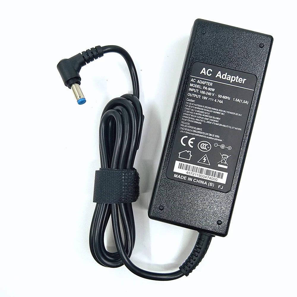 AC Adapter 90W 19V 4.74A  5.5x1.7mm Laptop Adapter Charger for ACER ASPIRE 5750G 5755G 7110 9300 E1-531 E1-571G M5-581G V5-571