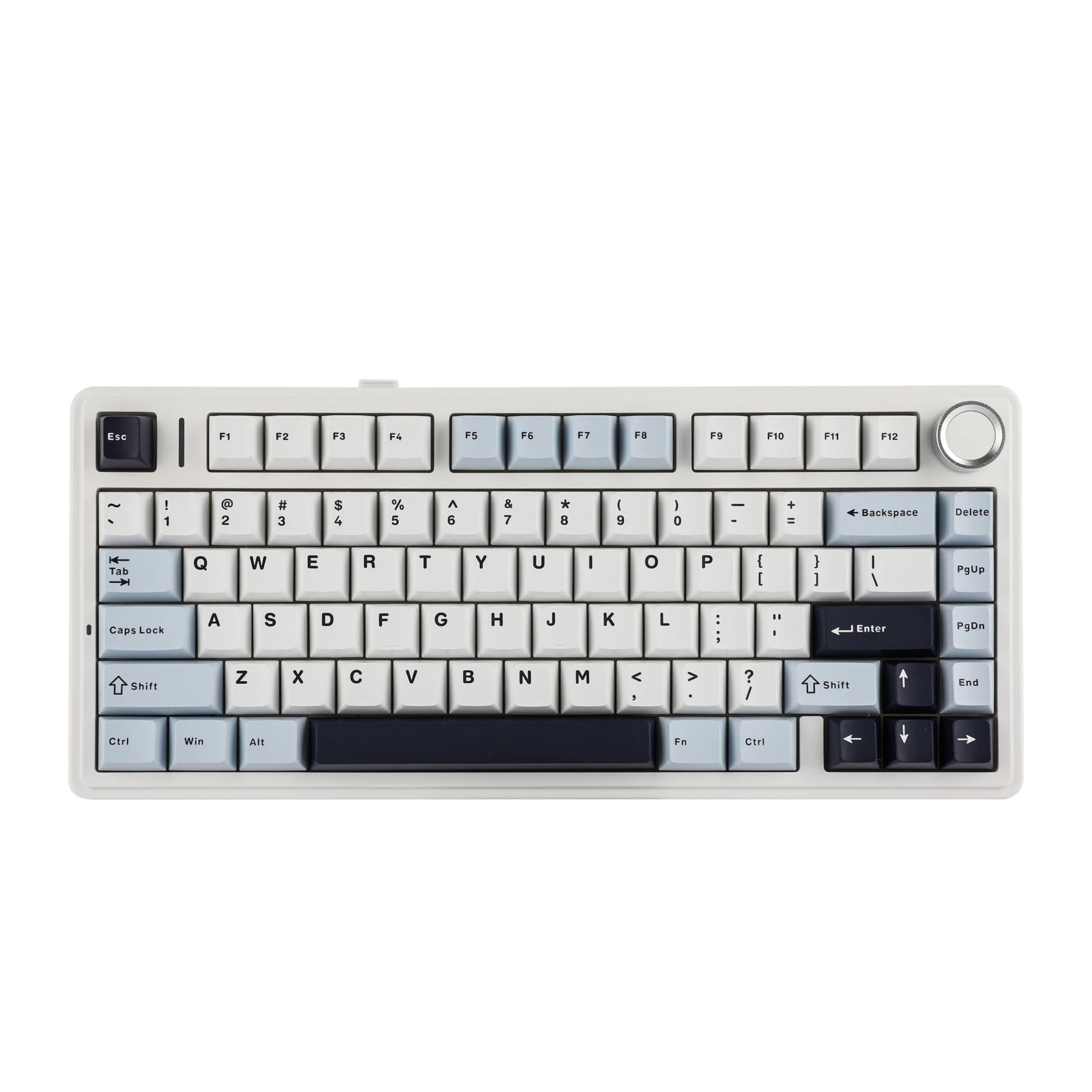 EPOMAKER x AULA F75 75% ANSI Layout Hot-Swap Wired/Bluetooth/2.4GHz Wireless Mechanical Keyboard With Multimedia Control Knob