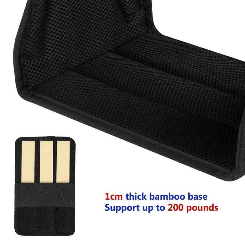 Portable Foot Hammock, Airplane Footrest ,Feet Rest with Adjustable Strap for Office Working, Plane Train Travel, Car