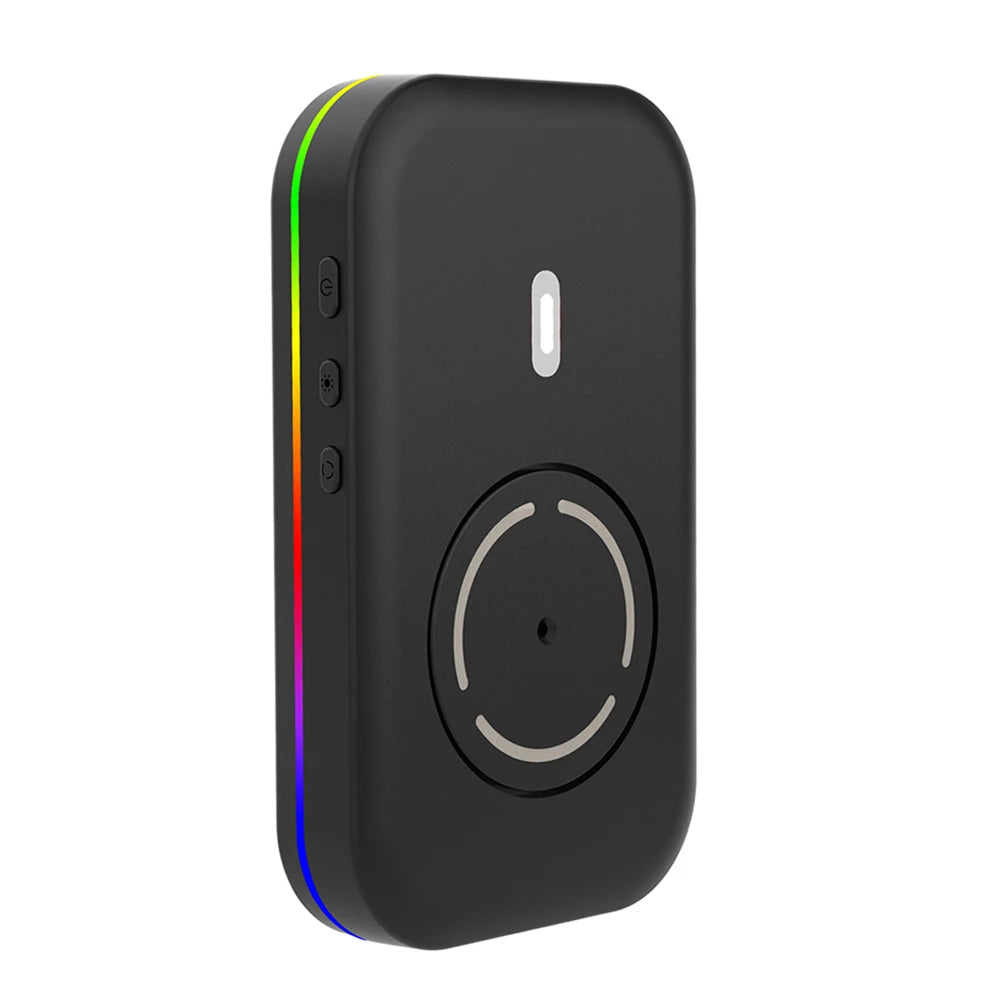 Undetectable Mouse Mover Jiggler 4 Modes Mouse Wiggler with Adjustable Interval Timer ON/Off Switch RGB Lights Keeps PC Active