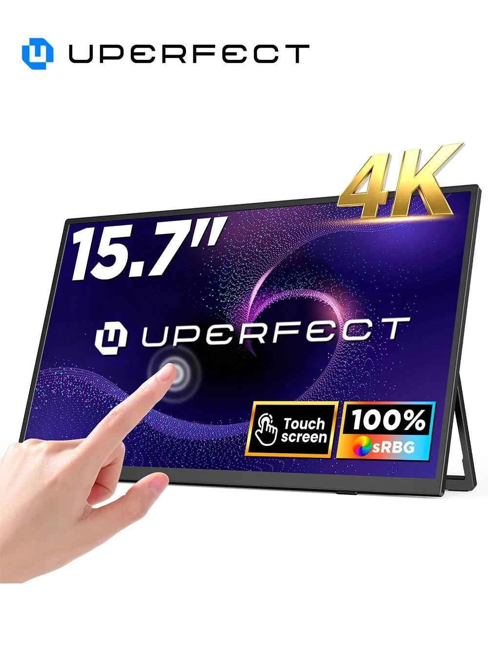 UPERFECT 4K Portable Touchscreen Monitor 15.7