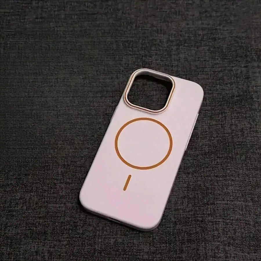 Ultra thin color blocking phone case, magnetic wireless charging, compatible with iPhone 17E, 16, 15, 14, 13 Pro Max