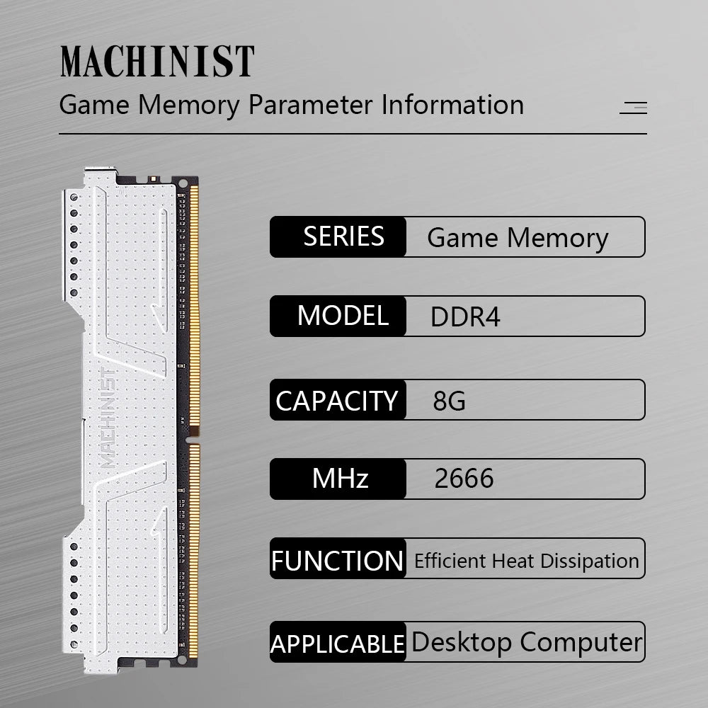MACHINIST X99 Kit 8GB 16GB 32GB DDR4 Memory With Heat Sink - WinSupport Tech