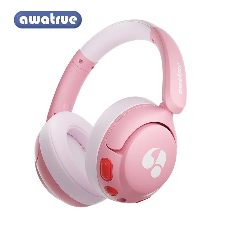 Awatrue Kids Bluetooth 5.4 Headphone 85dBA Safe Volume Lightweight