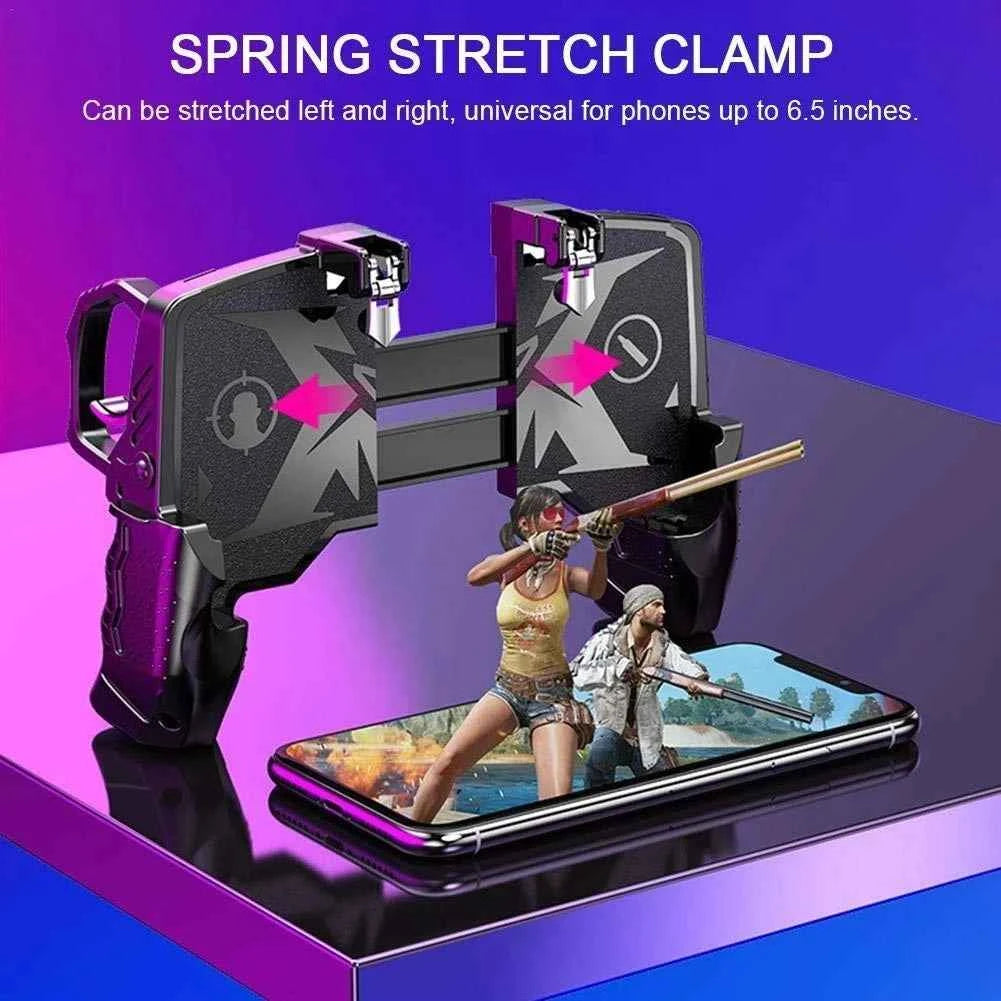 Trigger Free Fire PUBG Controller for Cell Phone Gamepad Joystick Android iPhone Control Mobile Game Pad Pugb Smartphone Command