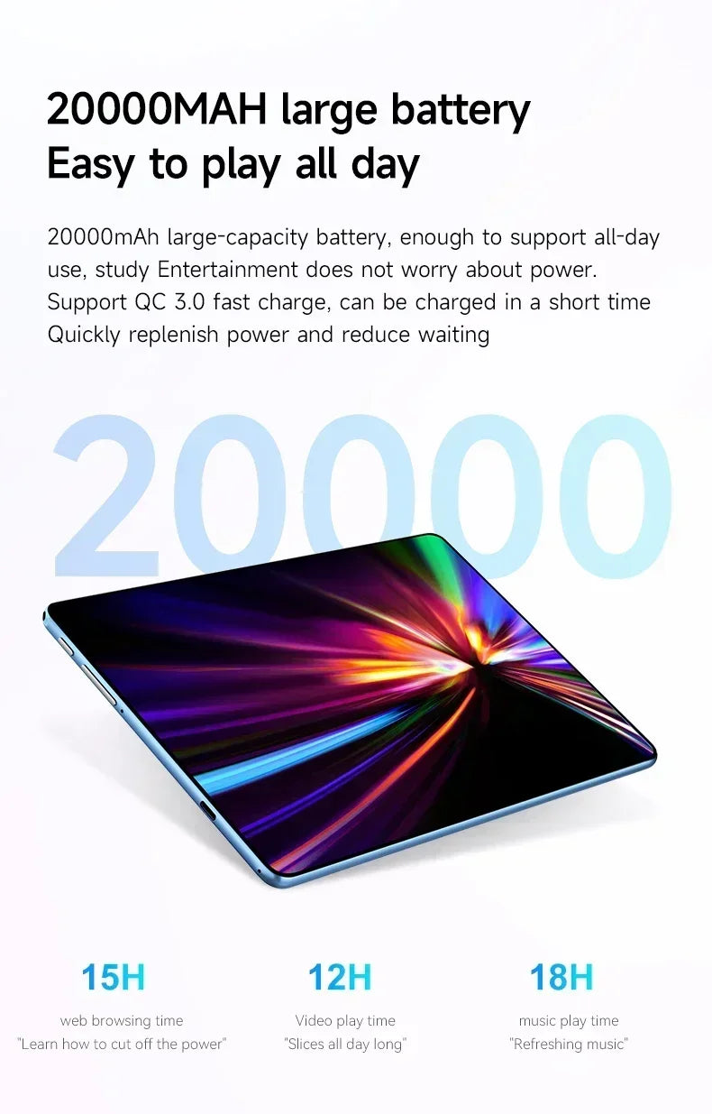 2025 New iPad Air PRO Latest Global First Tablet mi Android 14 Snapdragon 8Gen3 11 inch Soft Light Screen WiFi GPS WPS 5G планше