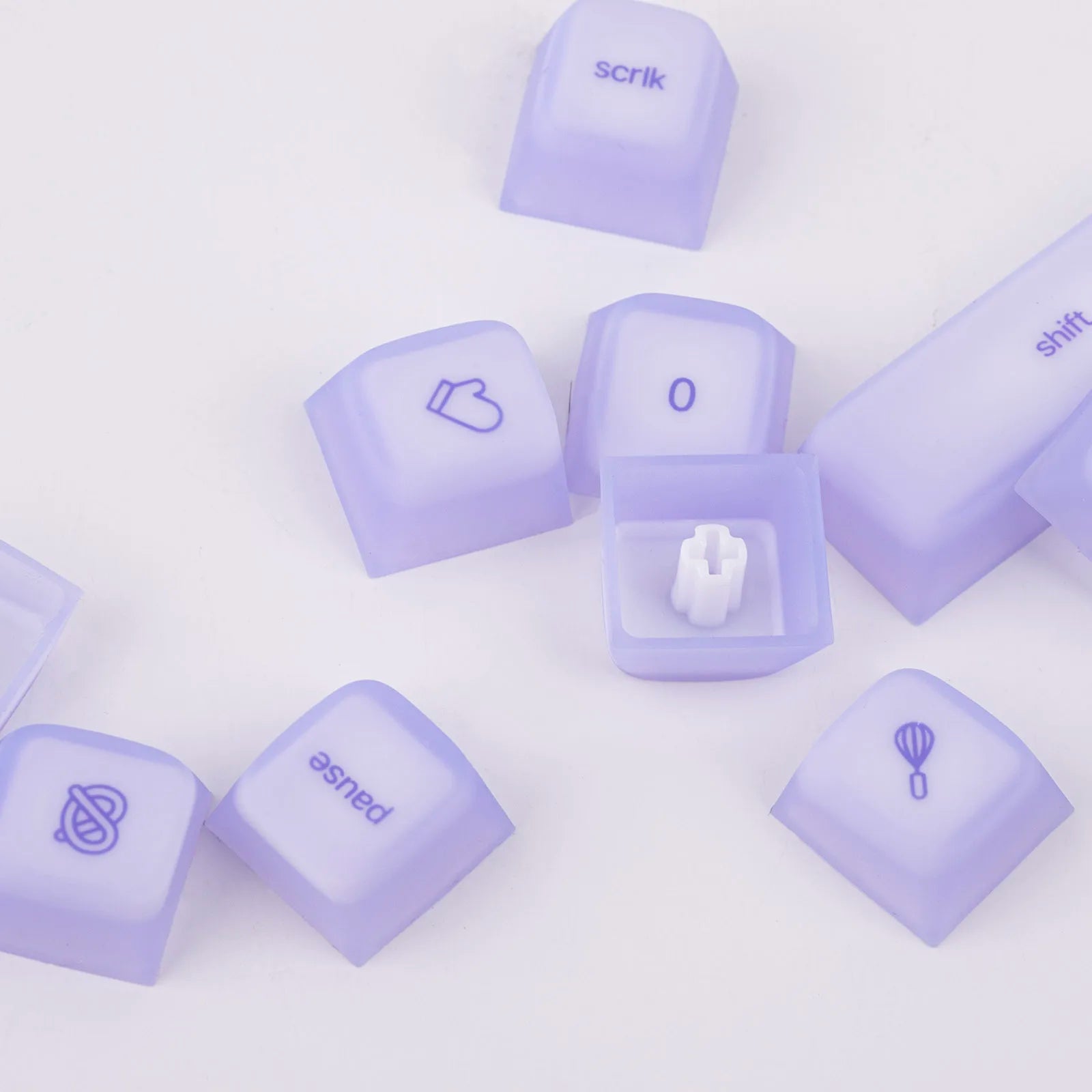 EPOMAKER AegisSil Keycap Set 113 Cherry Profile Silicone Material Keys for Cherry MX/Kailh/Outemu/Gateron Mechanical Keyboard