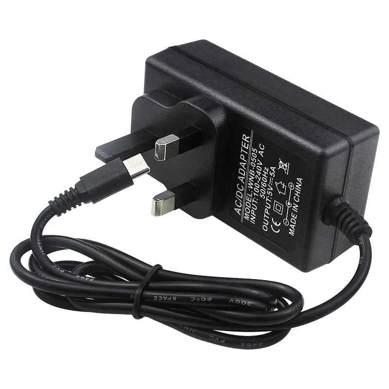 5V 5A Power Adapter for Orange Pi 5 Pro / Max / Ultra / Plus / 4A / RV2 USB Type-C Power Supply EU US UK Plug Raspberry Pi 5 4