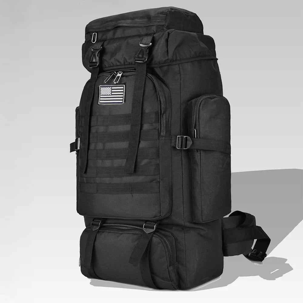 80L/100L  Mountaineering Bag Climb Bag Tactical Backpacks Large Backpack Outdoors Hiking Camping Travel Bags