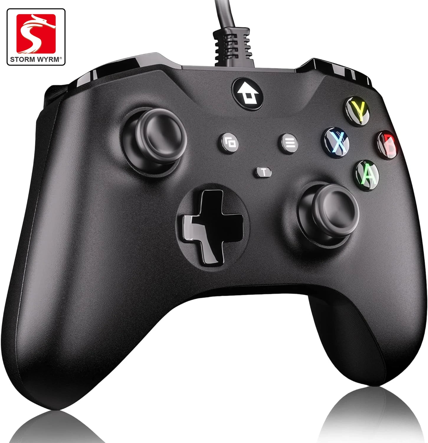 2M Wired Gaming Controller Joystick Gamepad with Dual-Vibration Compatible with PS3, Switch, Windows 11/10/8/7 PC PC001 - WinSupport Tech