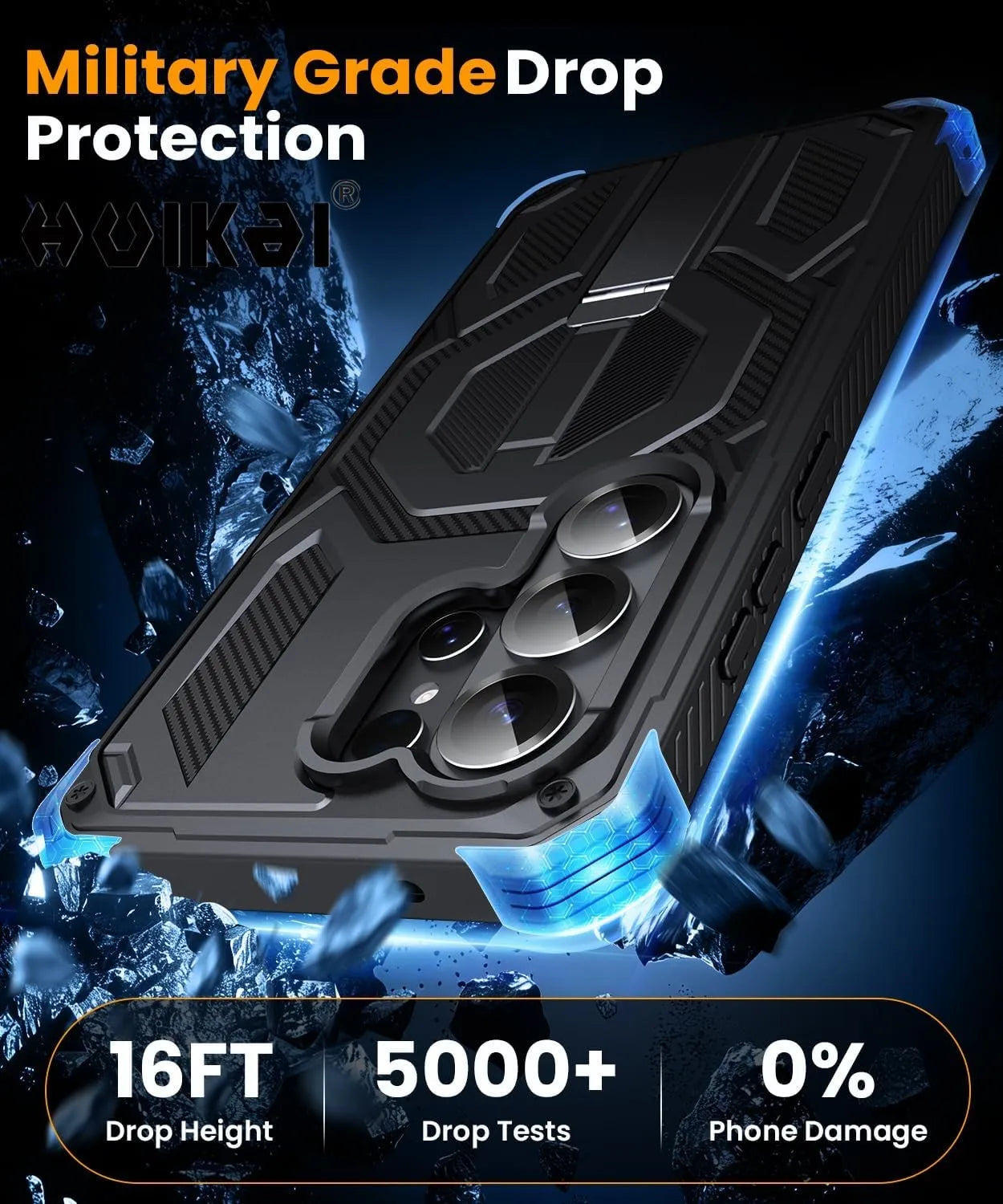 Magnetic Case For Samsung Galaxy S26 Ultra S25 S24 Military Grade Protectio Shockproof Heavy Shock Absorption Protective Covers