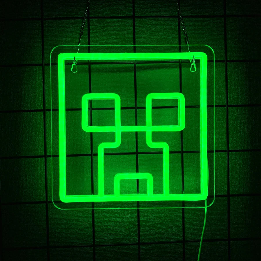 Game Led Neon Sign, Suitable For Gamers' Room Decor, Usb Power Supply, Bedroom, Game Room Animation Night Light, Youth Gifts.