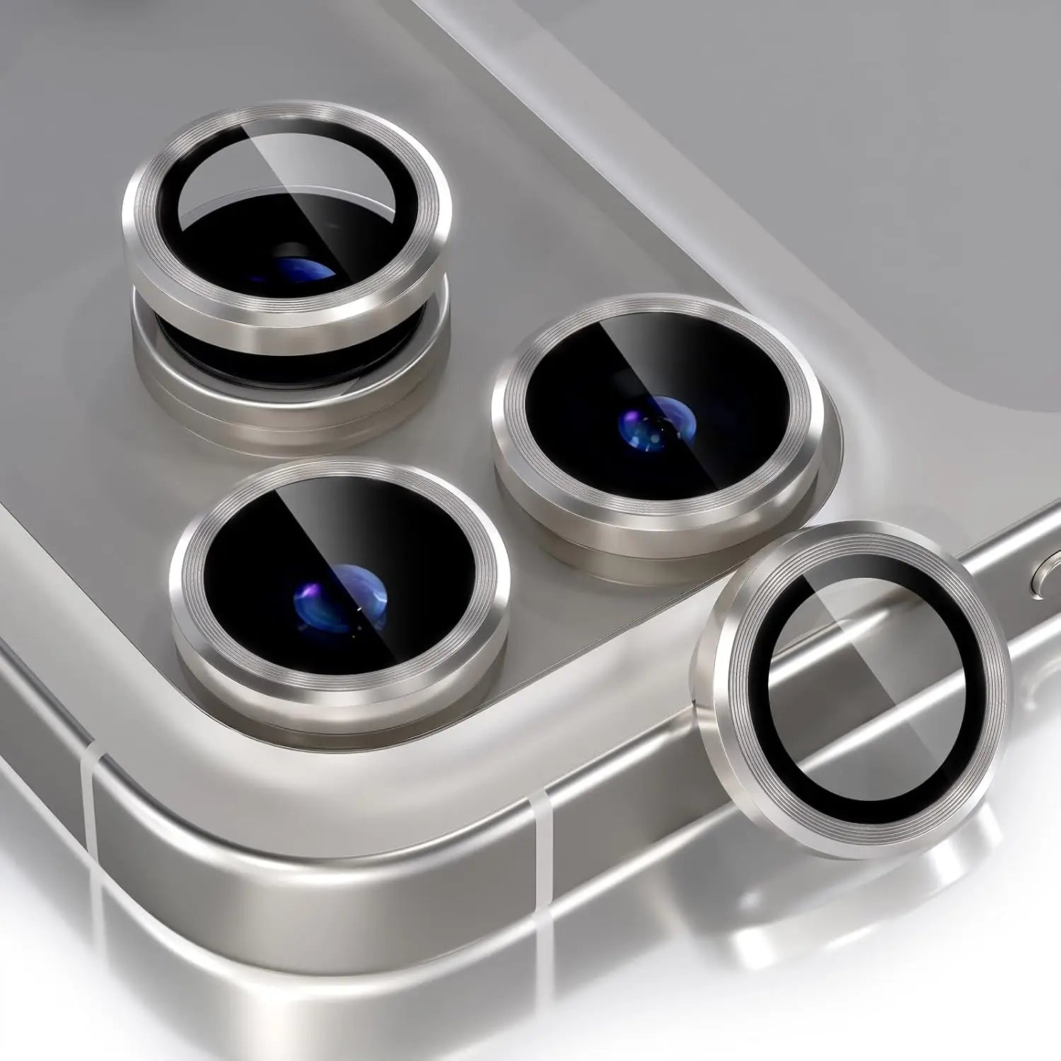Bling Glitter Diamond Metal Frame Camera Protector For IPhone 17 Pro Max Air 17Pro Alloy Lens Tempered Glass Film Ring Cover Cap