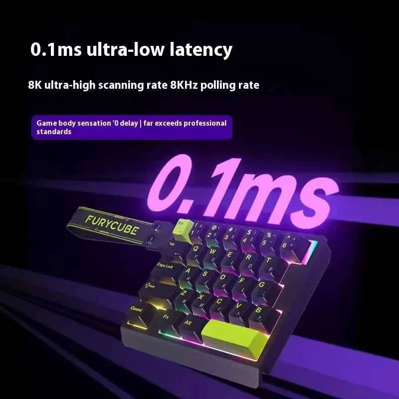 FURYCUBE M30HE Magnetic Switch Gaming Keyboard