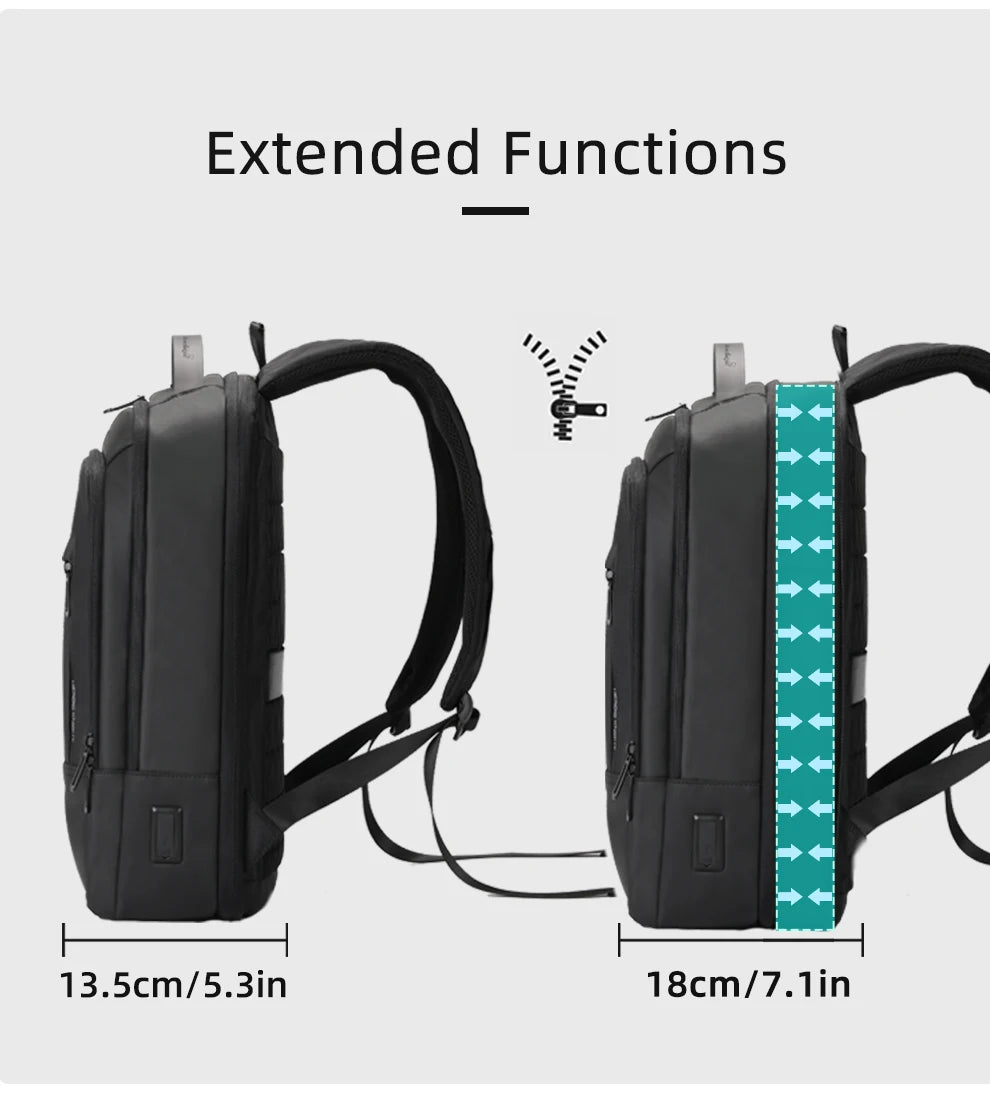 Heroic Knight Slim Man Laptop Backpack Waterproof School Bag With USB Charging For Boys Teenagers Luxury Backpack Men On Work