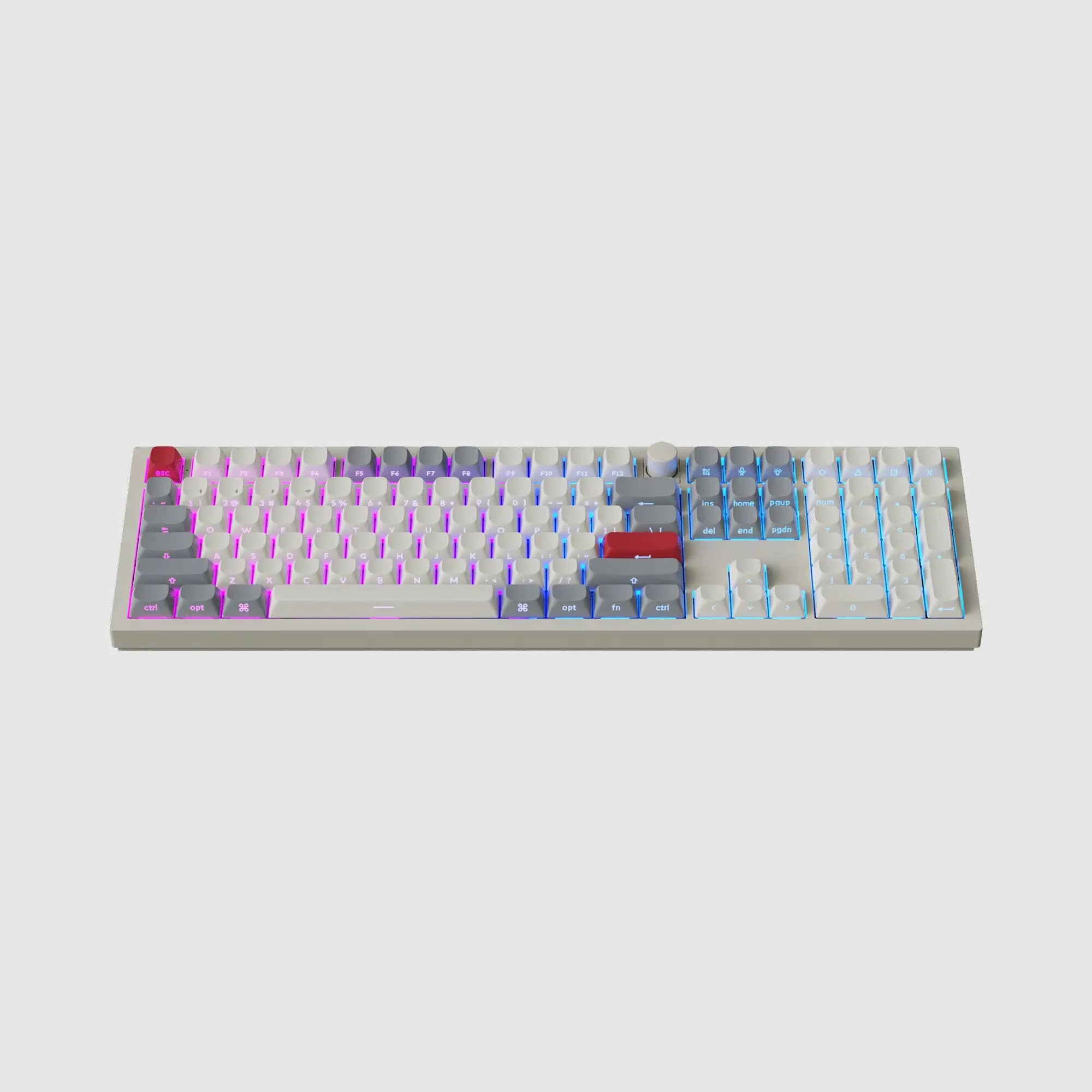 Keychron Q6 Max QMK/VIA Wireless Custom Mechanical Keyboard Full Aluminum Side-Printed Keycaps RGB Backlit Full-Size Knob - WinSupport Tech