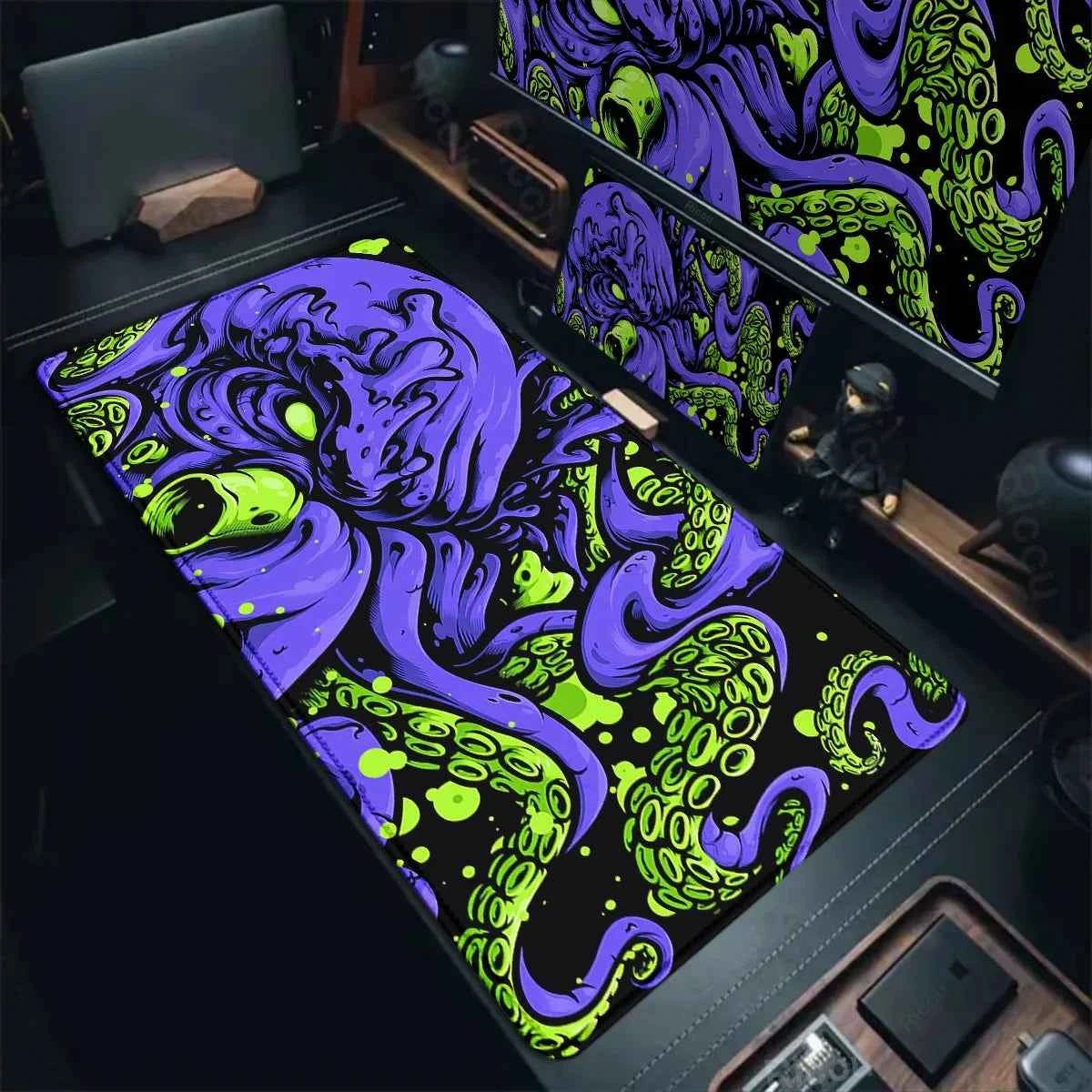 Octopus Monster Mouse Pad Large Size Gamer Keyboard Desk Mats Computer Table Gaming Mat XXL Extended Mausepad Office Accessories