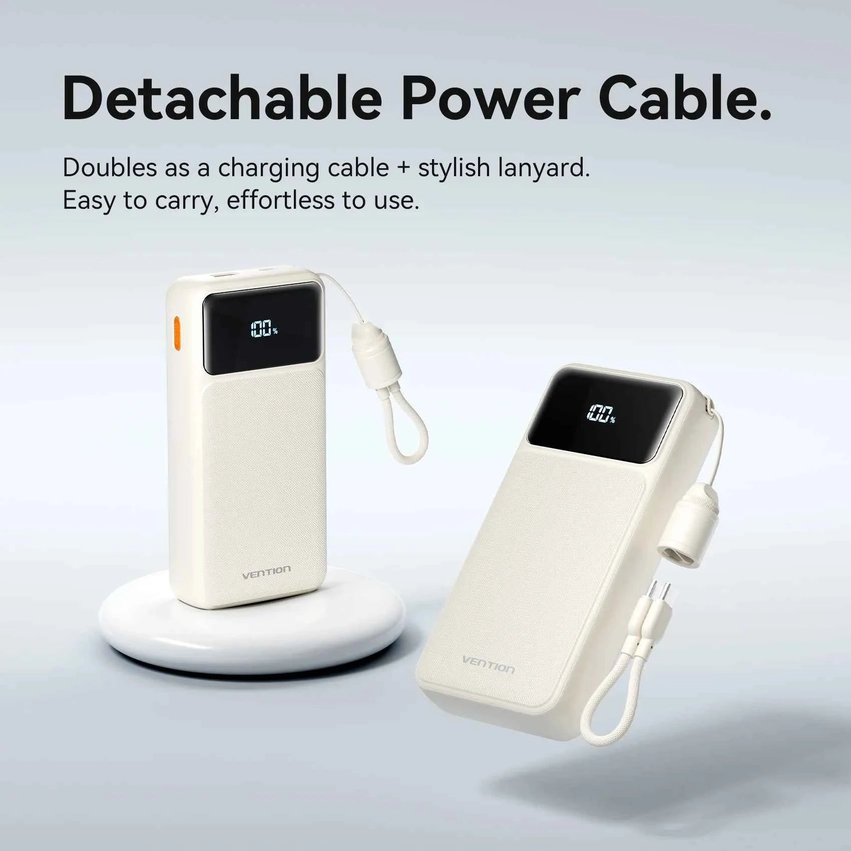 Vention CCC 20000mAh 22.5W Power Bank Portable Fast Charger for Xiaomi iPhone Samsung Spare Battery 3C Certified Powerbank