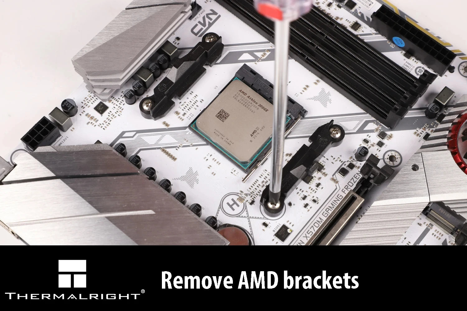 Thermalright SST-AMD AMD Anti-Drop Bracket CPU Plate SS2 Pressure Buckle Backplate With TF7 Silicone Grease Set