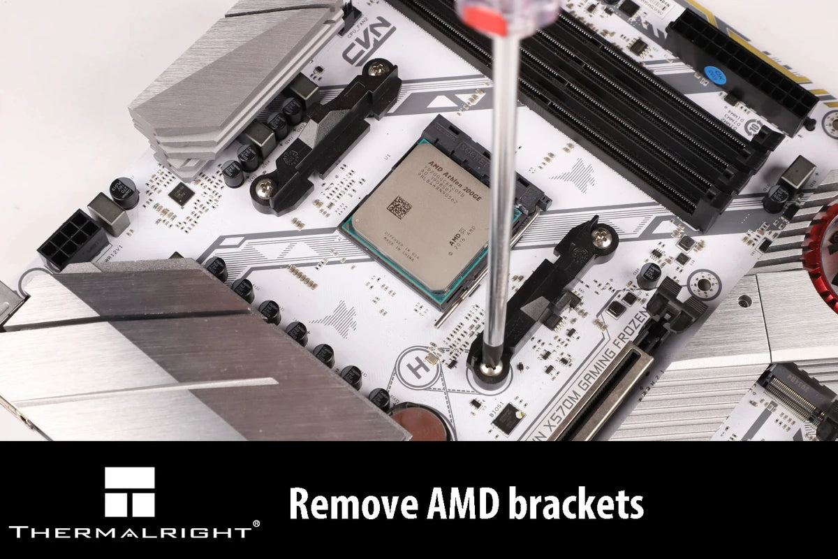 Thermalright SST-AMD AMD Anti-Drop Bracket CPU Plate SS2 Pressure Buckle Backplate With TF7 Silicone Grease Set