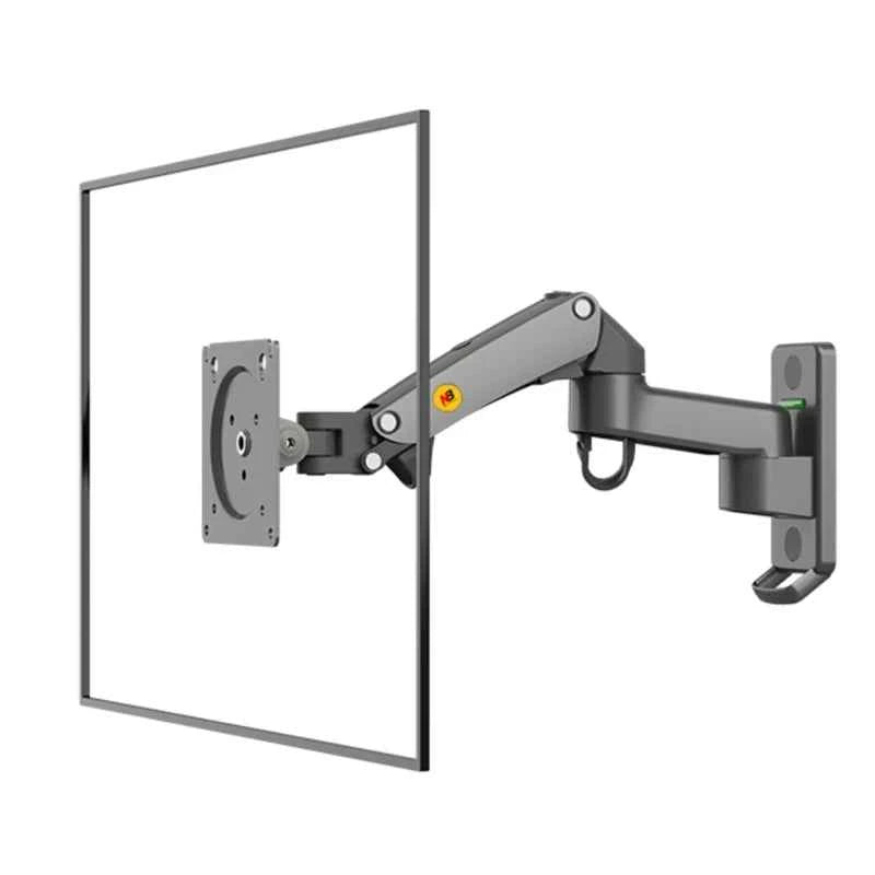New NB F150 Gas Spring 17-35 inch LED TV Wall Mount Monitor Holder Ergonomic Mount Arm Max. VESA 100*100mm Loading 3-12kgs