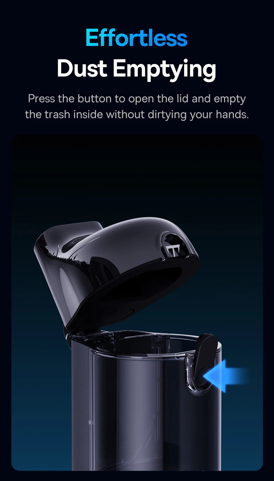 Baseus A5 16000Pa Wireless Car Vacuum Cleaner Powerful Portable Handheld Automotive Vacuum Cleaner for Car Inner Cleaning Home