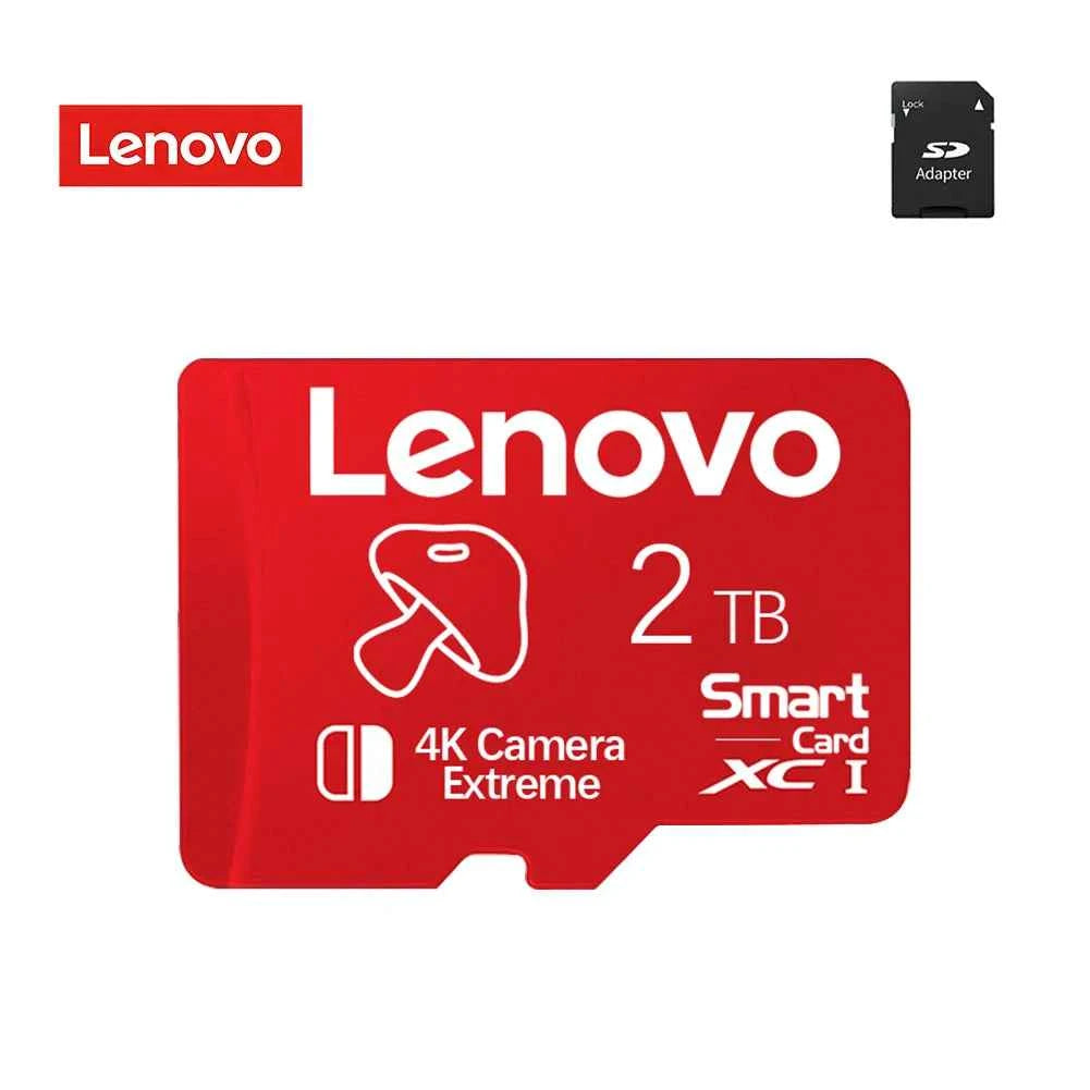 Lenovo High-Capacity Micro SD / TF Memory Card for Nintendo Switch, Cameras, Smartphones – 128GB/256GB/512GB/1TB
