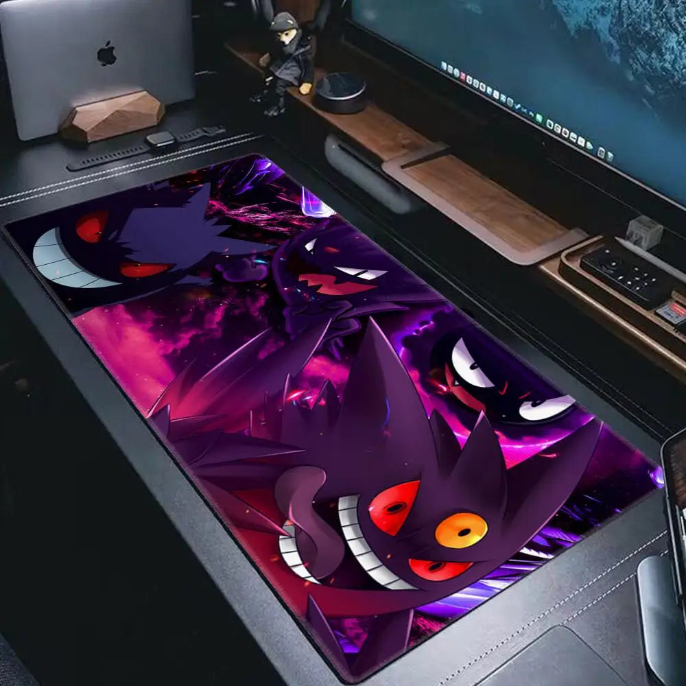 P-Pokemon-Gengar Grande Mousepad Large Gaming Mouse Pad LockEdge Thickened Computer Keyboard Table Desk Mat - WinSupport Tech