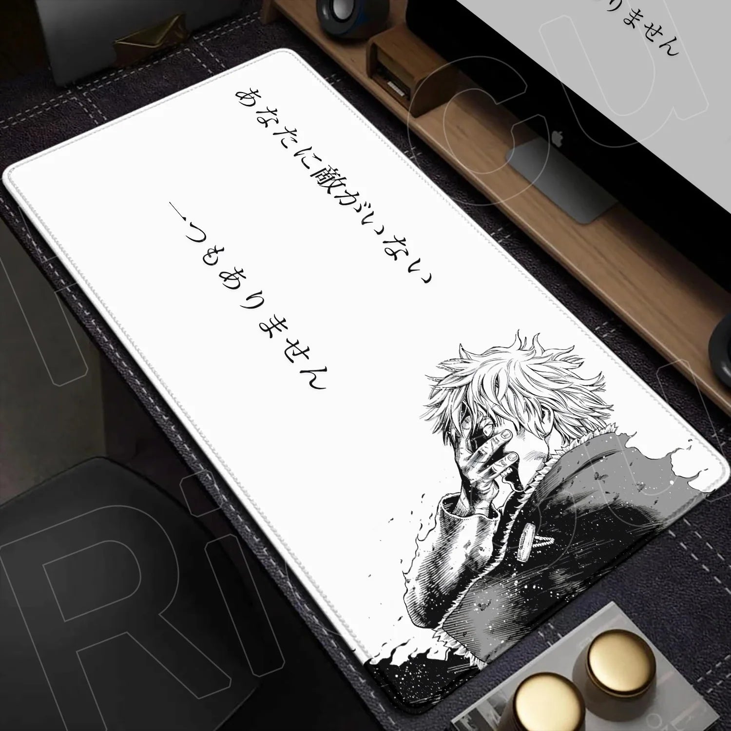 XXL Large Mousepad Vinland Saga 90x40CM Mouse Pad E-sports Gaming Keyboard Protector PC Accessories HD Computer carpet Desk Mat