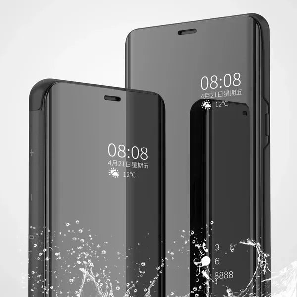 Mirror Flip Case for Samsung Galaxy S25 S24 Ultra S23 FE S22 S20 S21 Plus Back Cover for Galaxy S10 Plus S10e 5G Case