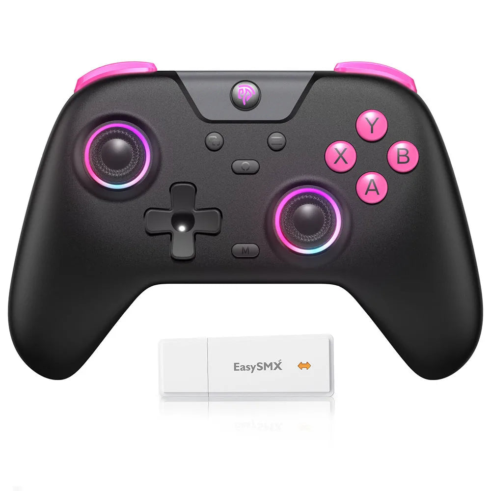 EasySMX X05 Wireless Gamepad Controller with Bluetooth, Dongle, Wired for PC/Phone/Switch/ Steam Gamer, Hall Effect - WinSupport Tech