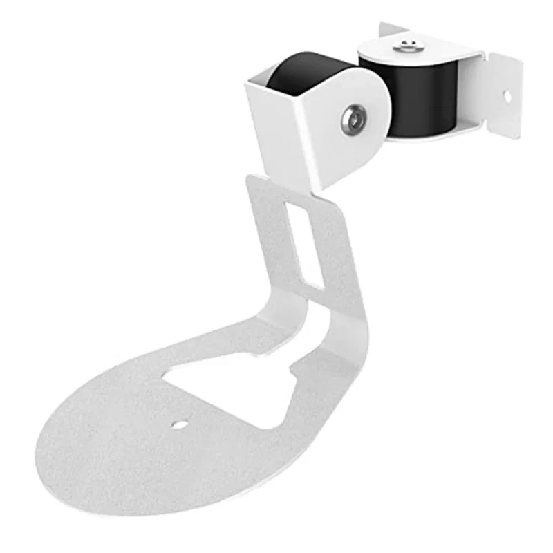 Wall Mount Bracket for Sonos Era 100, Wireless Speaker Space Saving Smart Home Metal Wall Stand Holder, White&A22K