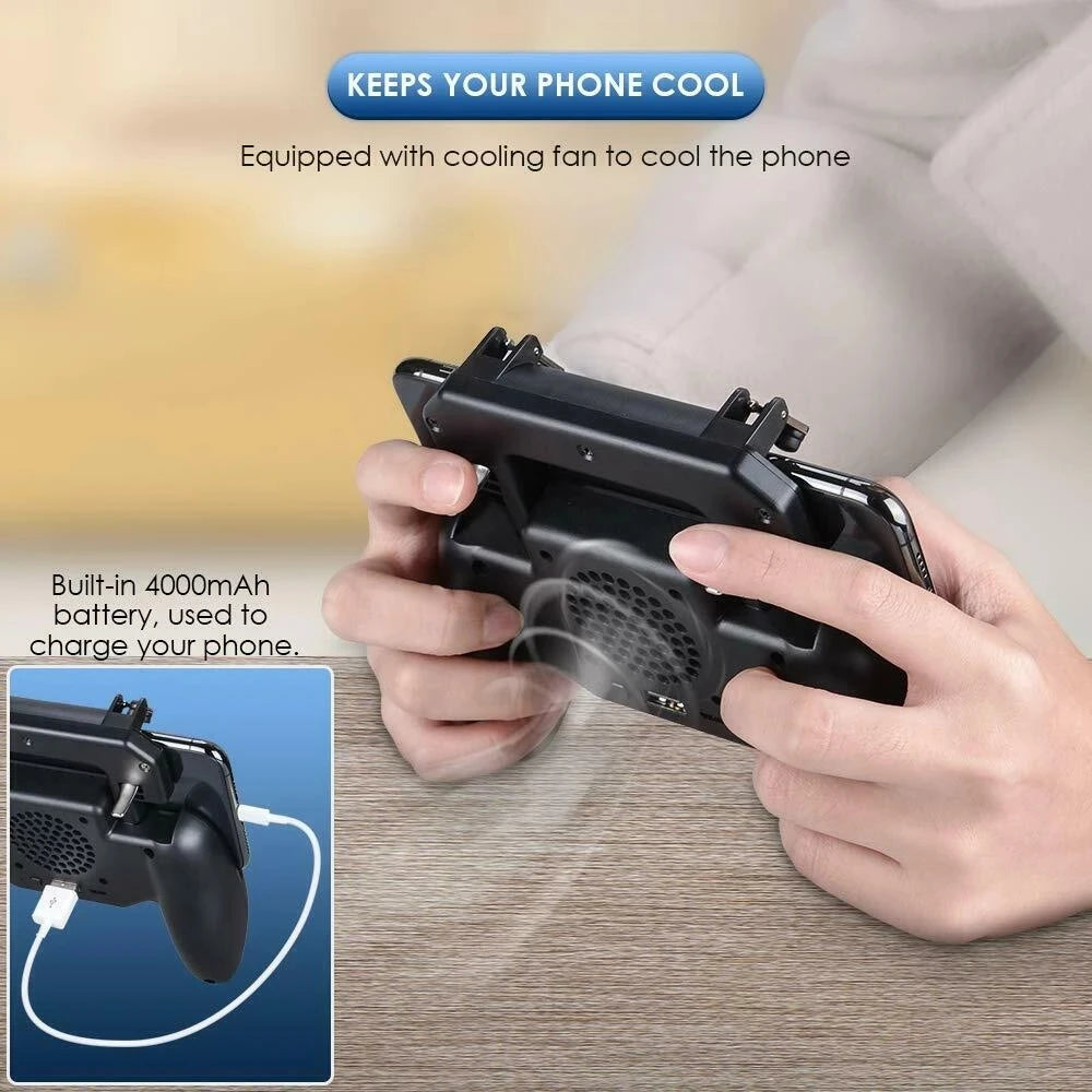 Trigger Free Fire PUBG Controller for Cell Phone Gamepad Joystick Android iPhone Control Mobile Game Pad Pugb Smartphone Command