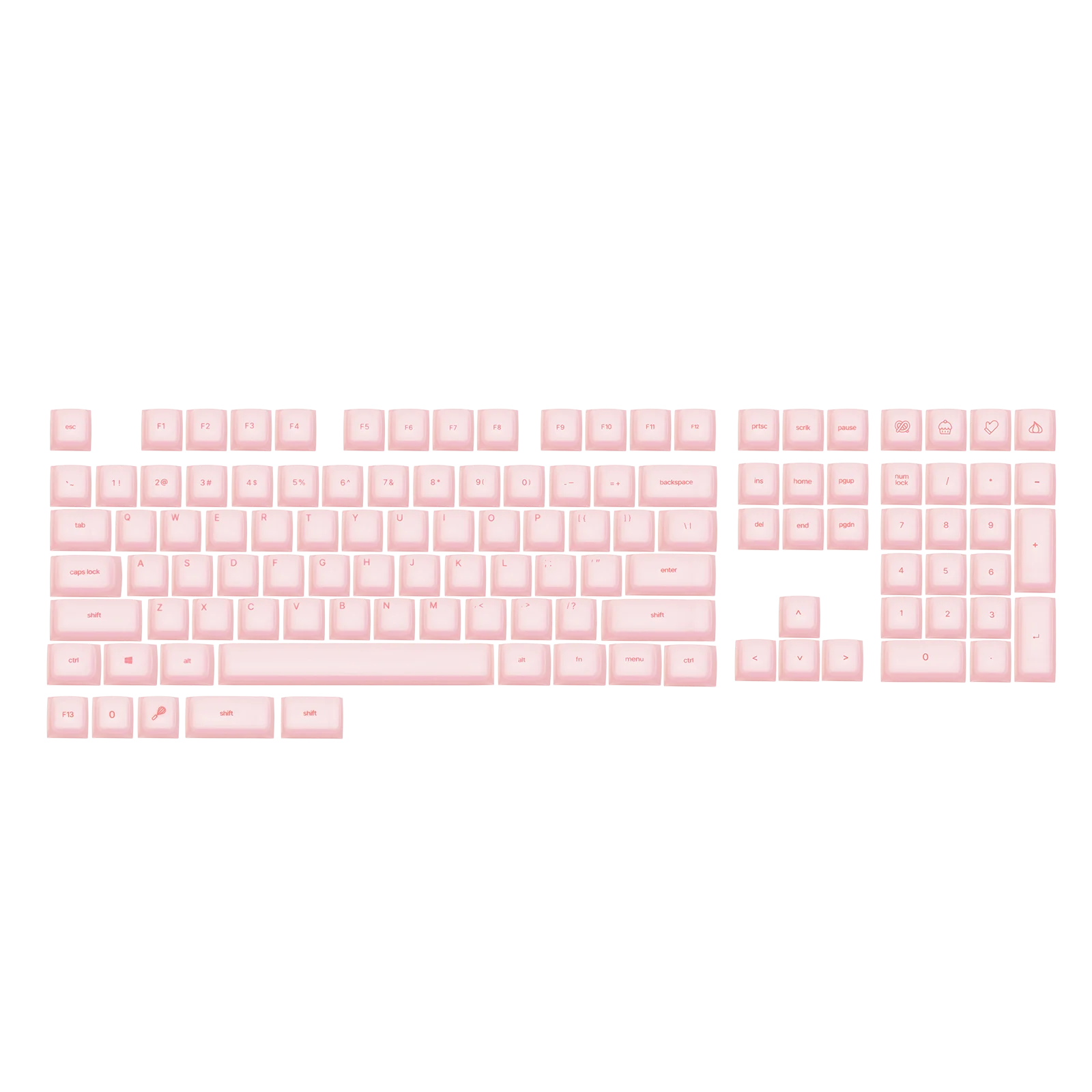 EPOMAKER AegisSil Keycap Set 113 Cherry Profile Silicone Material Keys for Cherry MX/Kailh/Outemu/Gateron Mechanical Keyboard