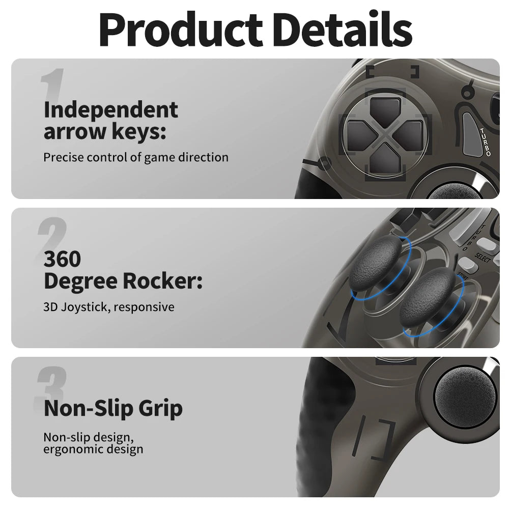 JMachen 218 Wired Gamepad - WinSupport Tech